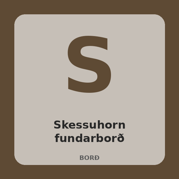 [BH-BRD-015-01] Skessuhorn Conference Table (Oak, 160 cm)
