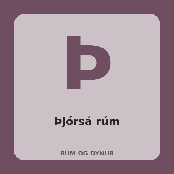 Þjórsá rúm