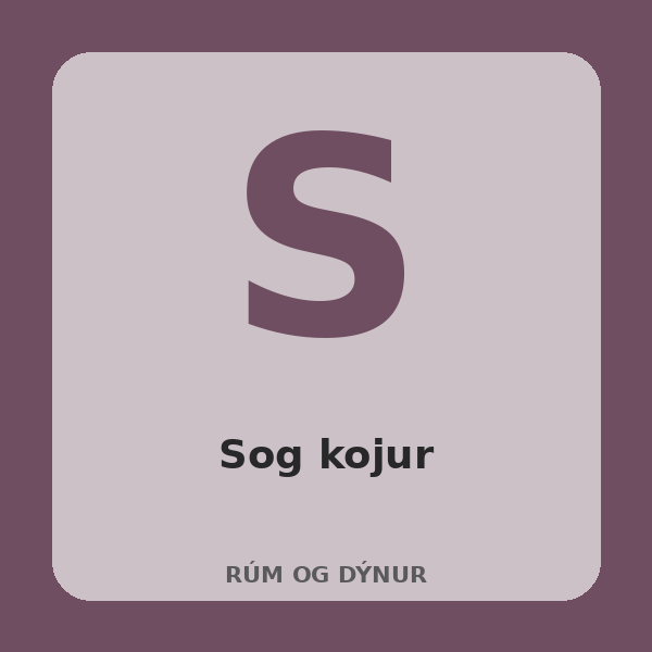 [BH-RUM-024-01] Sog kojur (Eik)