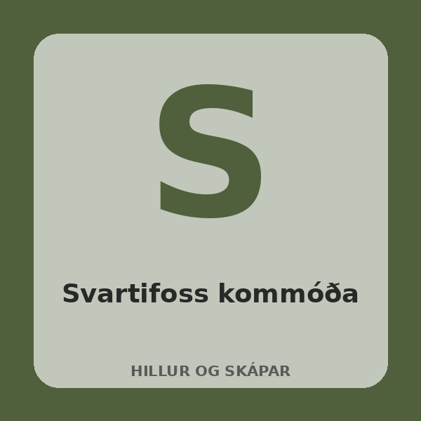 [BH-HIL-029-01] Svartifoss Chest of Drawers (Oak)