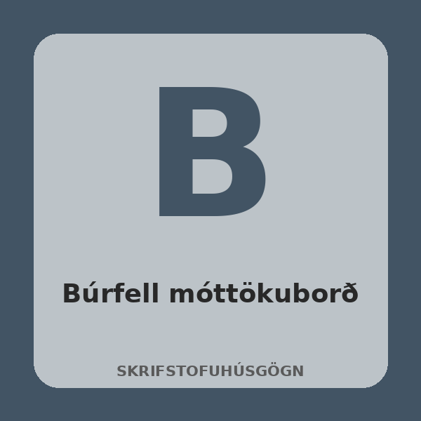 [BH-SKR-035-01] Búrfell Reception Desk (Oak)