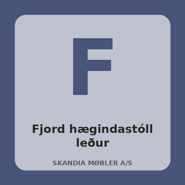 [BH-SOF-T04-01] Fjord Leather Lounge Chair