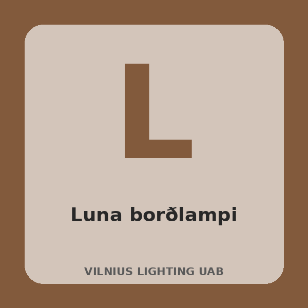 [BH-FYL-T14-01] Luna borðlampi