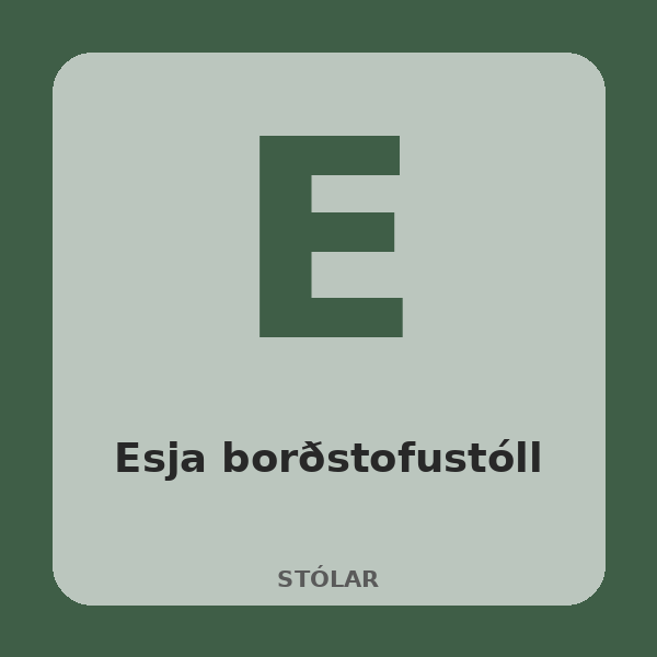 [BH-STL-001-01] Esja Dining Chair (Oak)